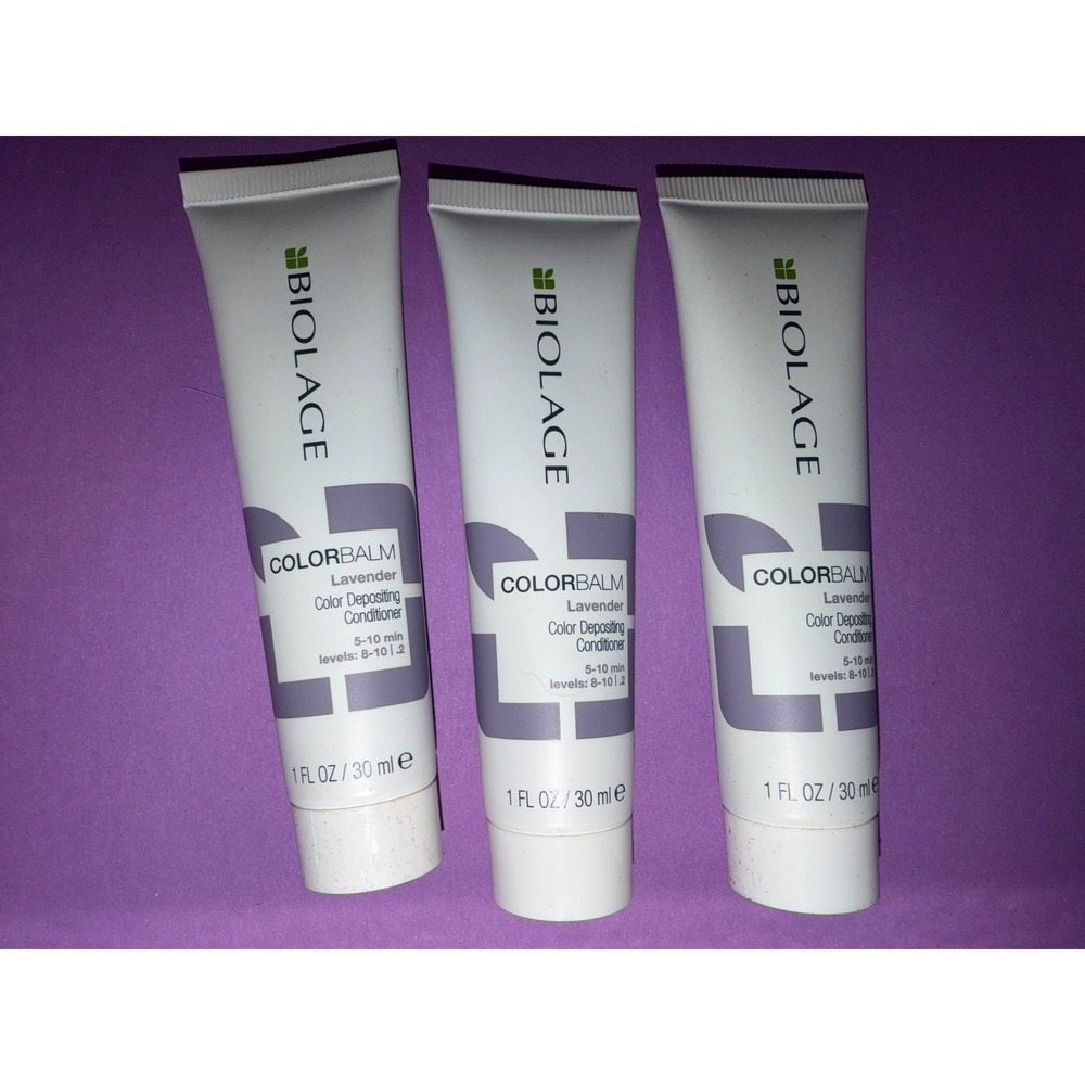 Matrix Biolage ColorBalm Color Depositing Conditioner Lavender 3 Travel hair